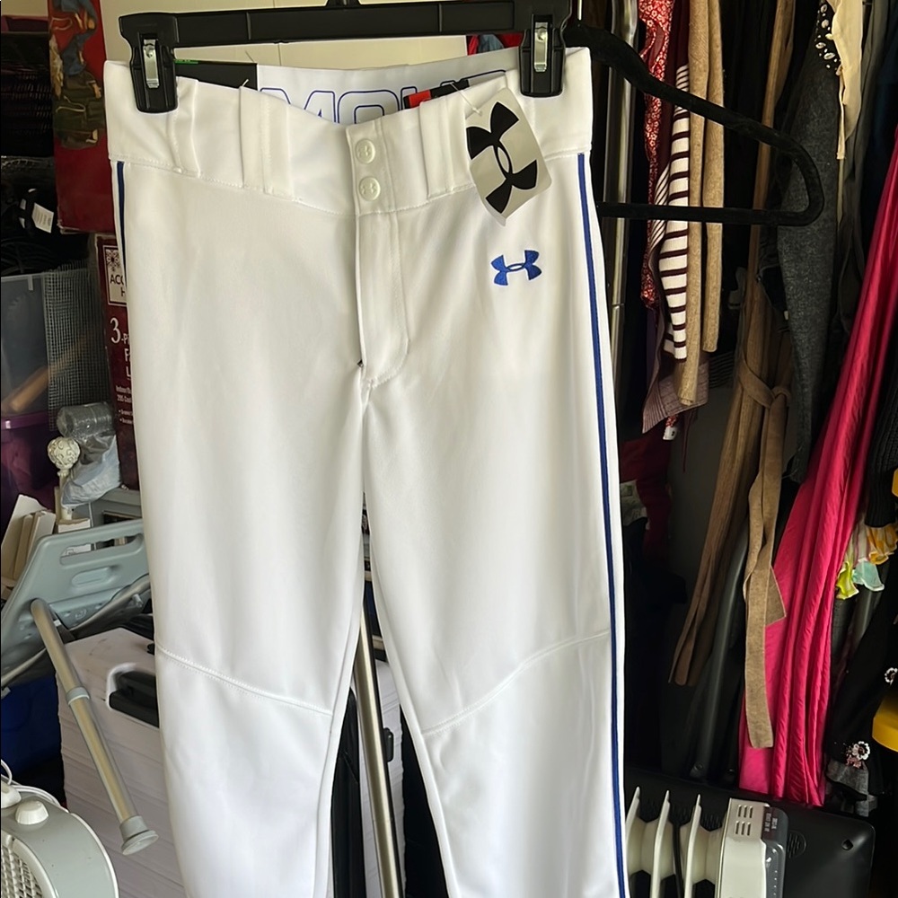 Under Armour White Athletic Pants